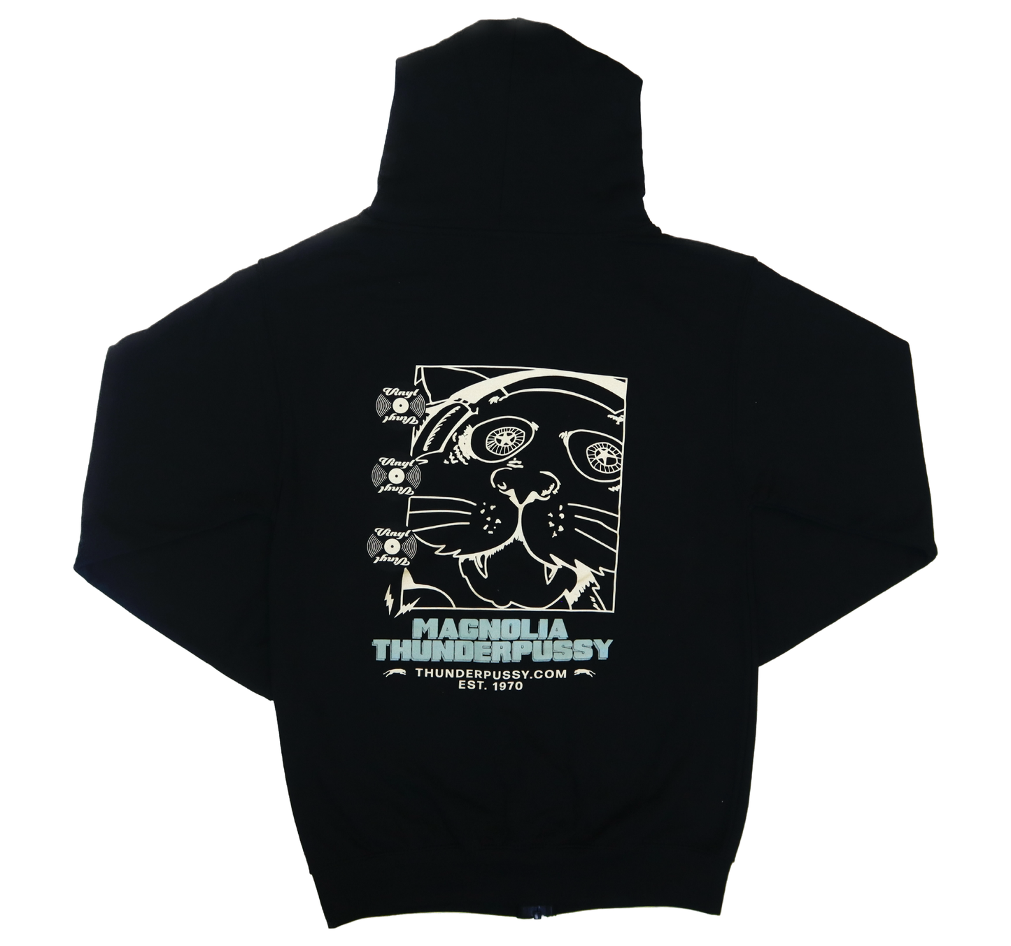 Black Zip Up Hoodie