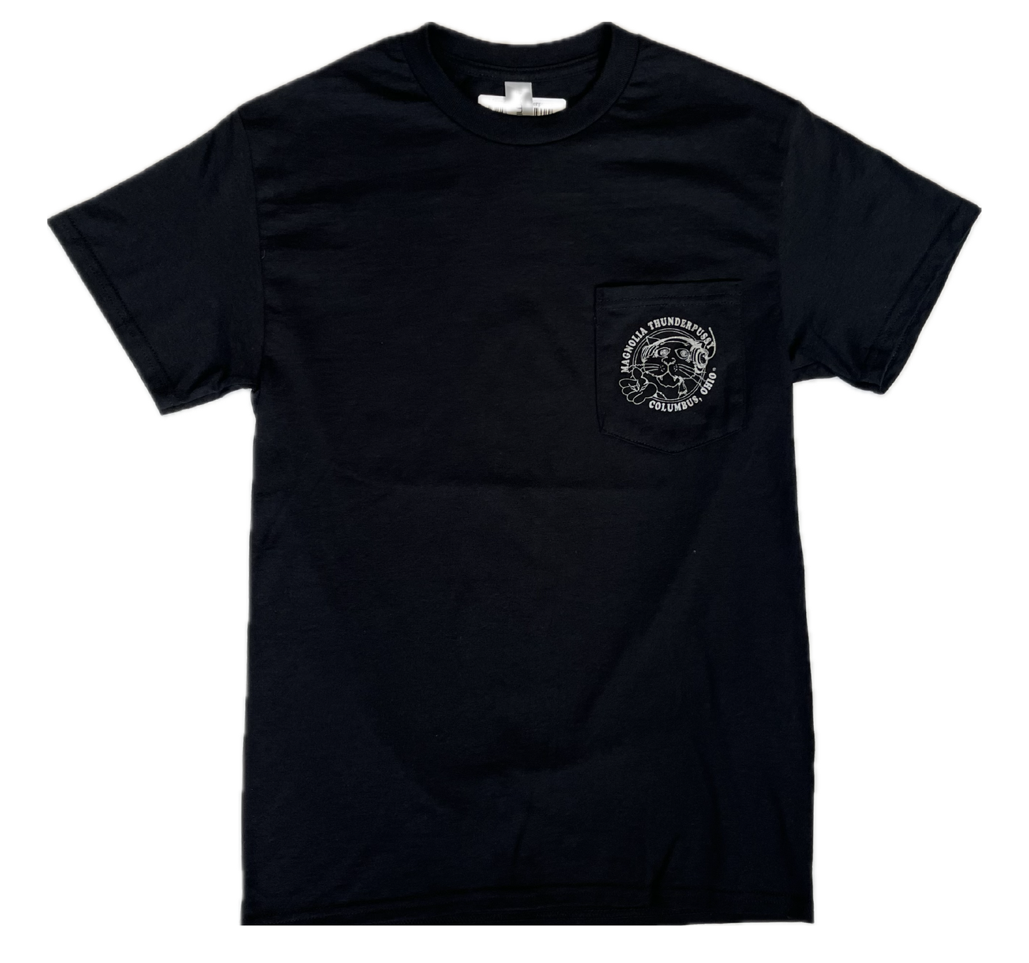 Black Pocket Tee