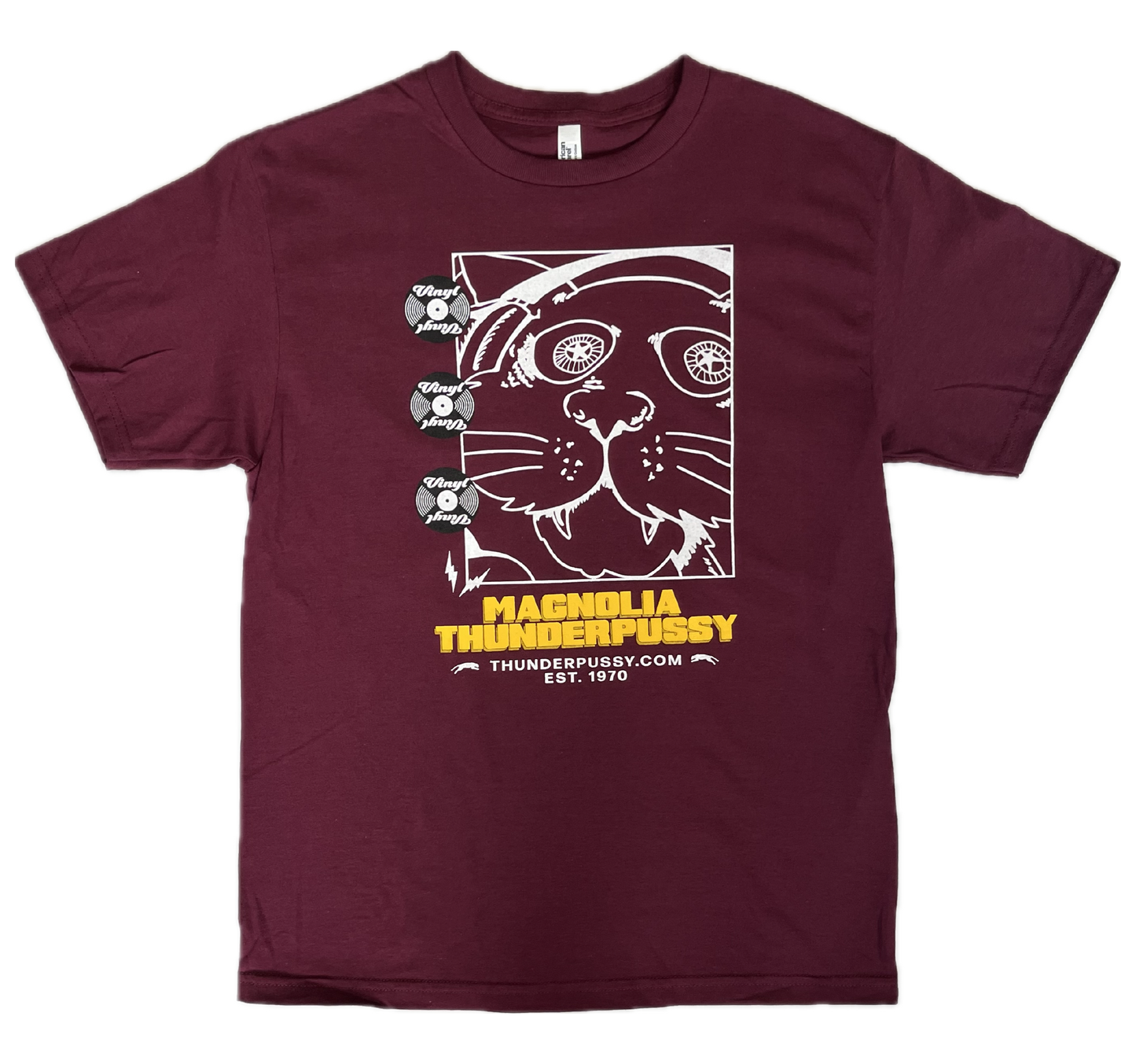 Burgundy Short Sleeve Tee
