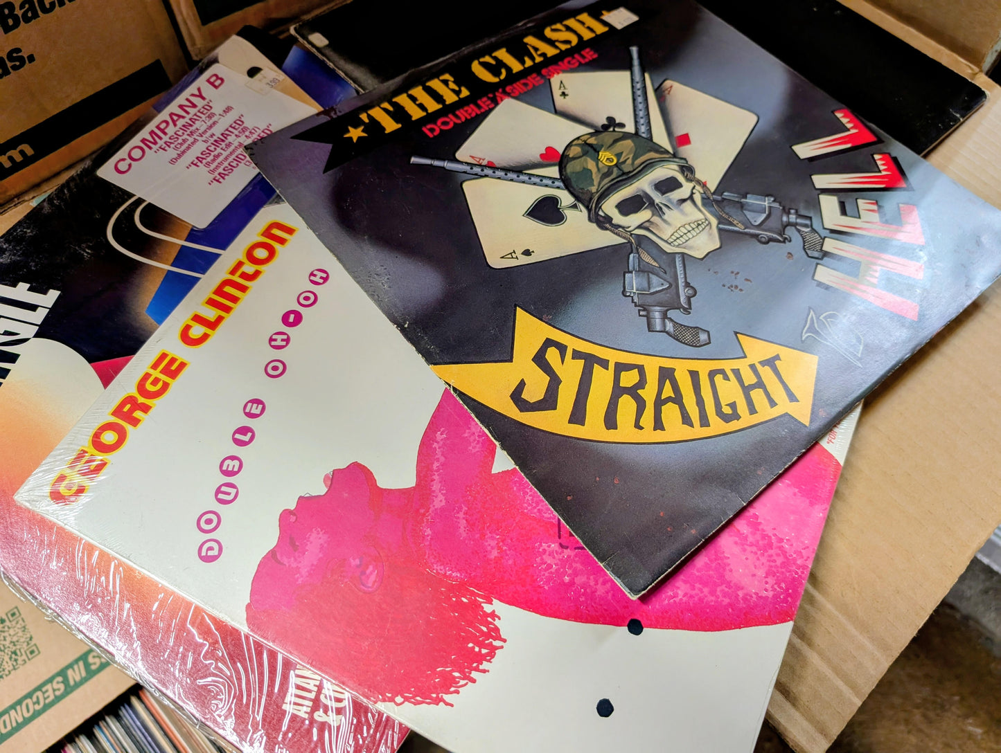 12 Inch Singles Grab Box